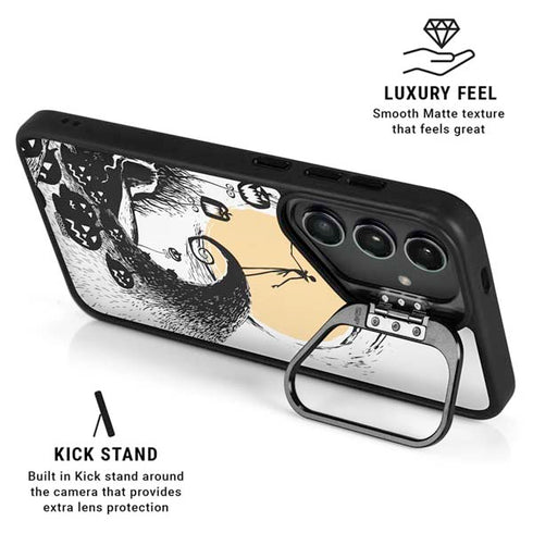 Disney The Nightmare Before Christmas Jack on Spiral Hill Art Galaxy S24 Kickstand Case